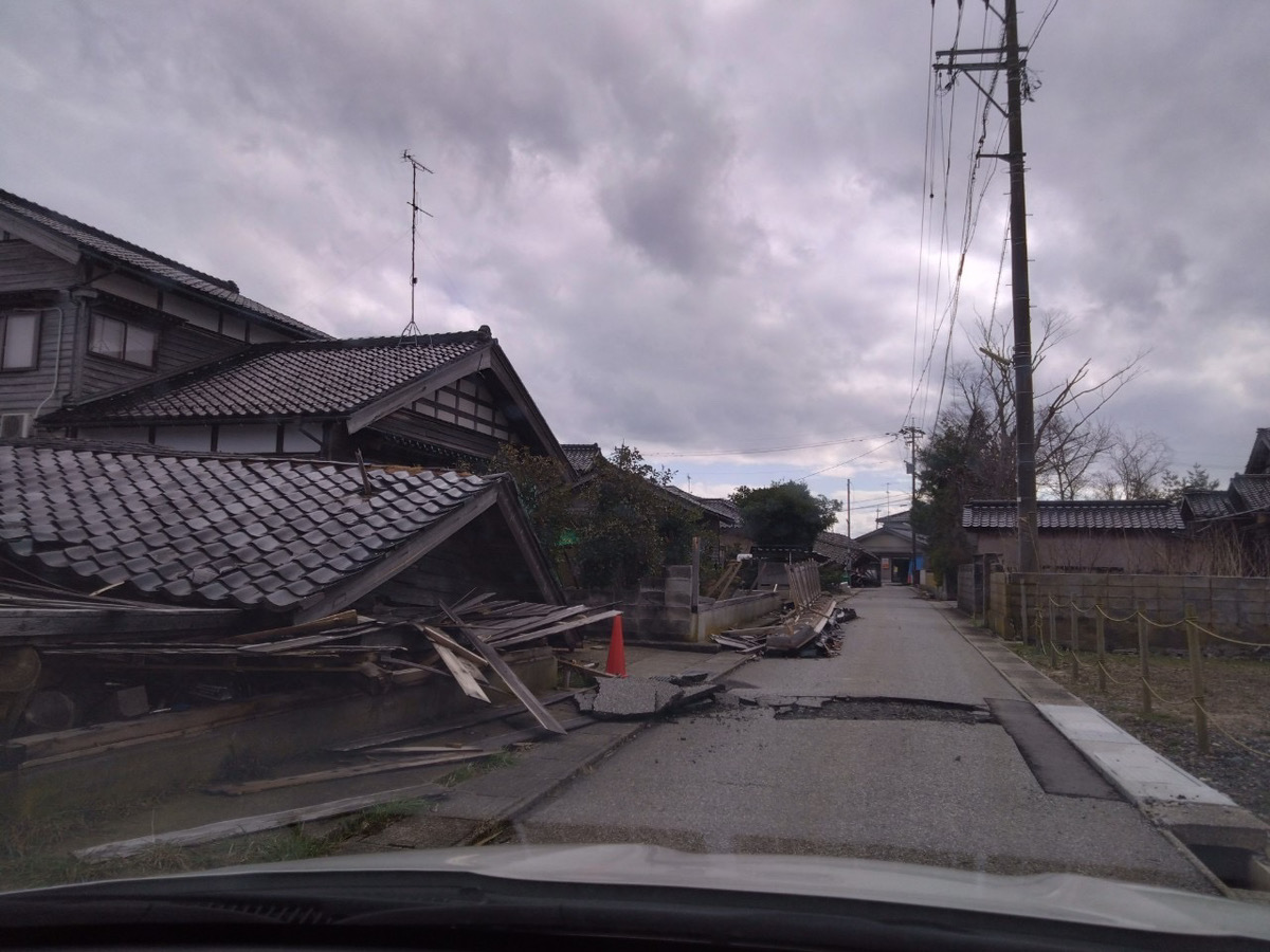能登半島地震の現場から 能登半島地震の現場から